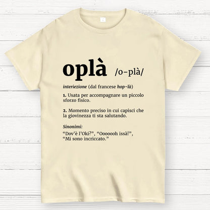 Oplà! Definizione Meme Geek T-Shirt