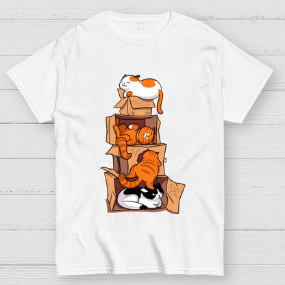 Funny Cat Geek T-Shirt 2510000738