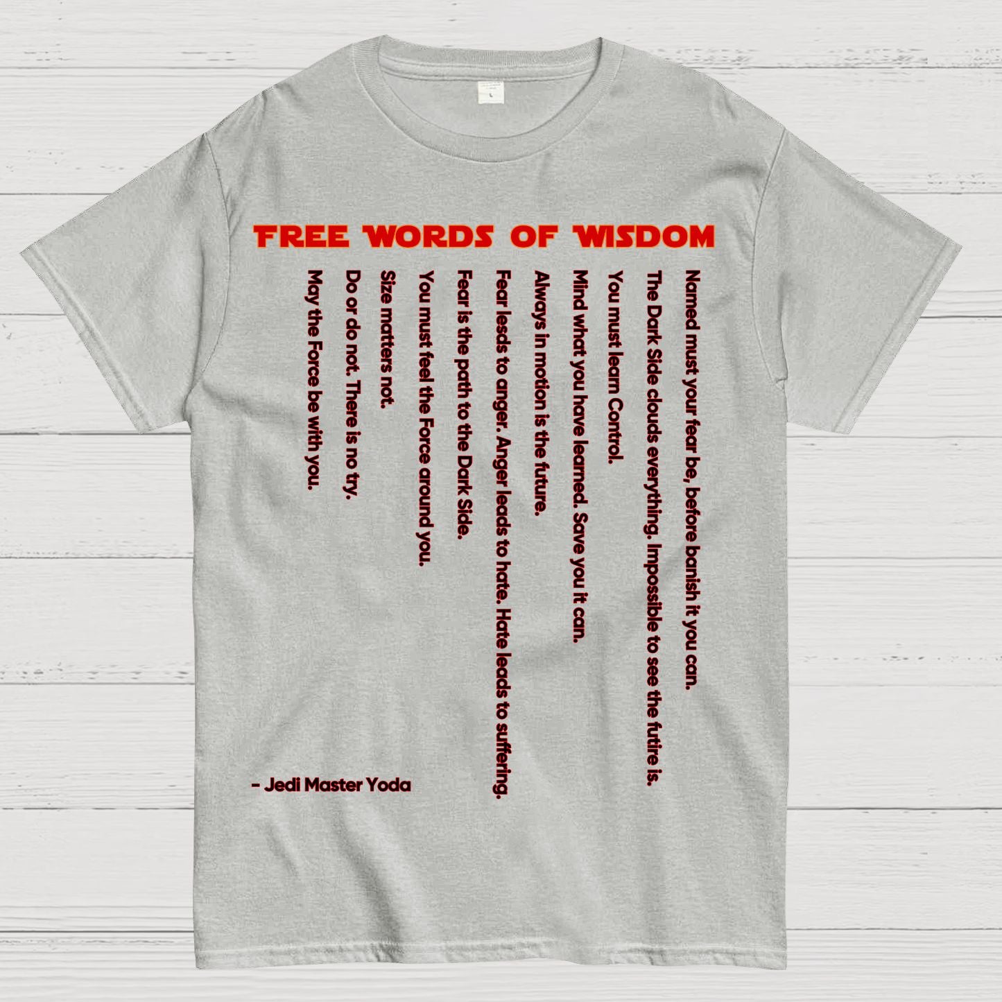 Free Wisdom Language Geek T-Shirt