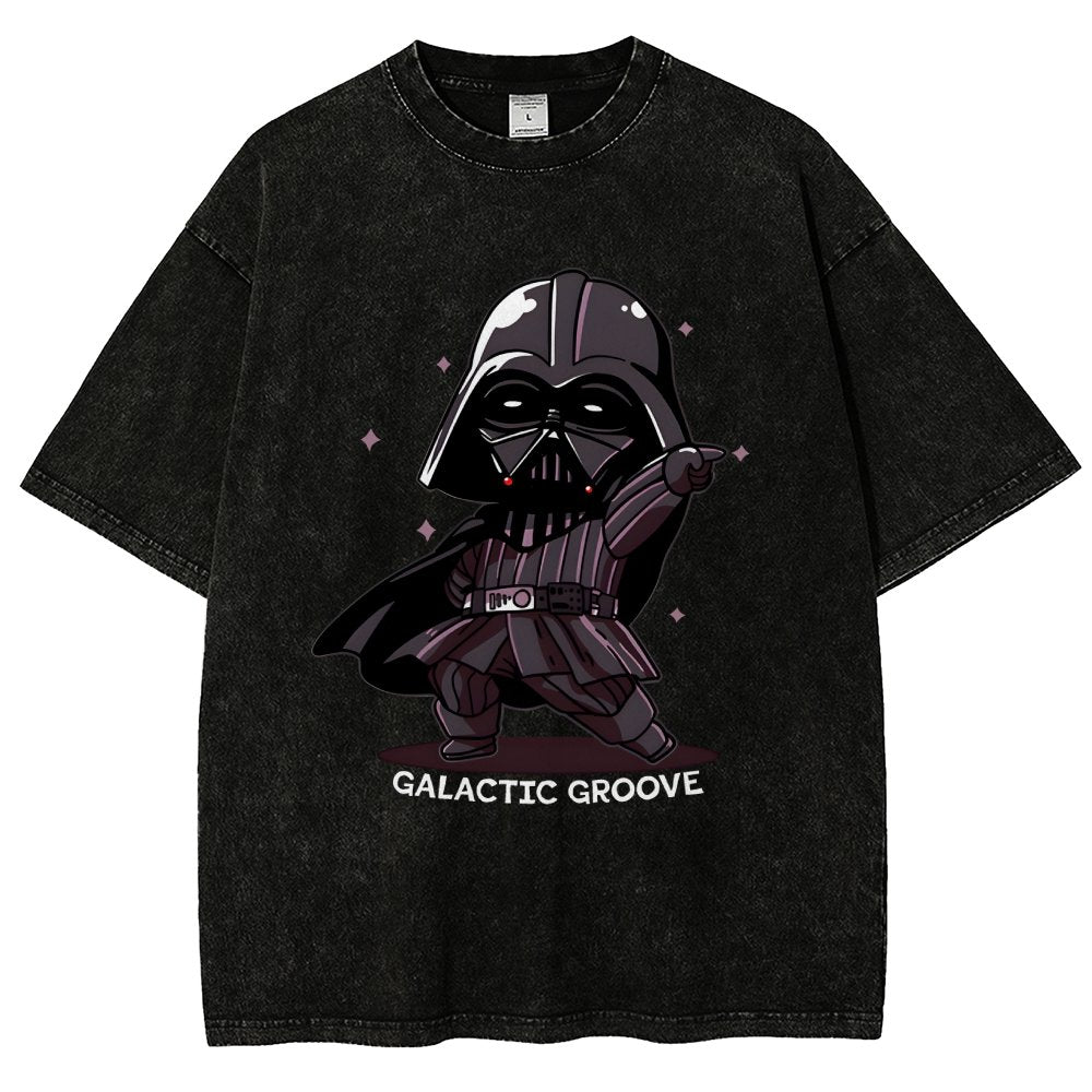 Galactic Groove Vintage Distressed T-shirt