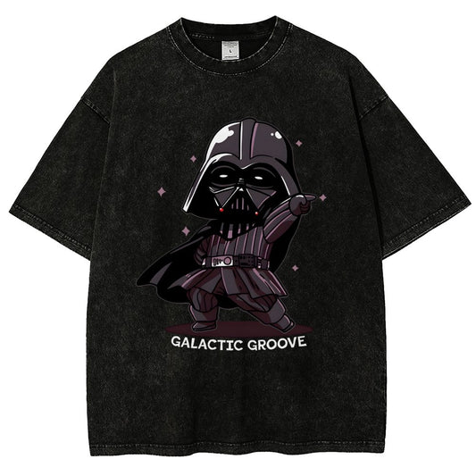 Galactic Groove Vintage Distressed T-shirt