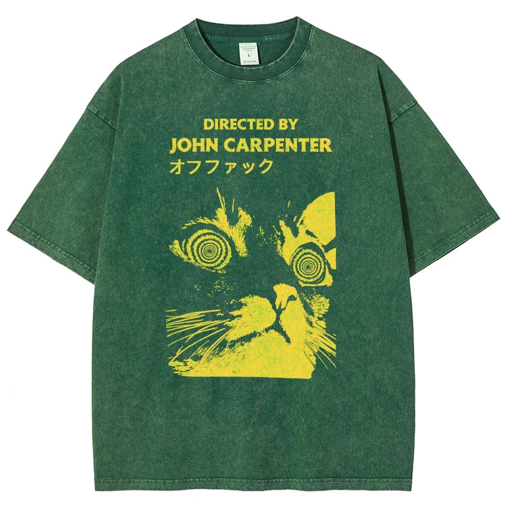 Directed by John Carpenter  Vintage Distressed T-shirt