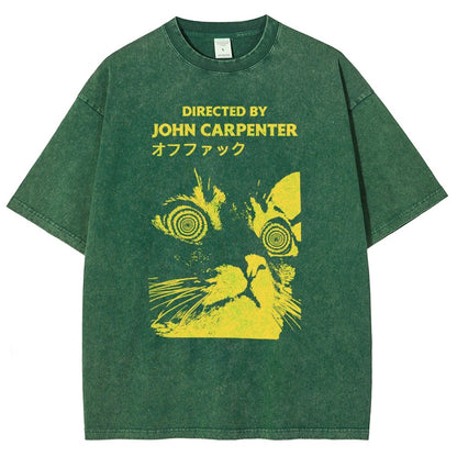 Directed by John Carpenter  Vintage Distressed T-shirt