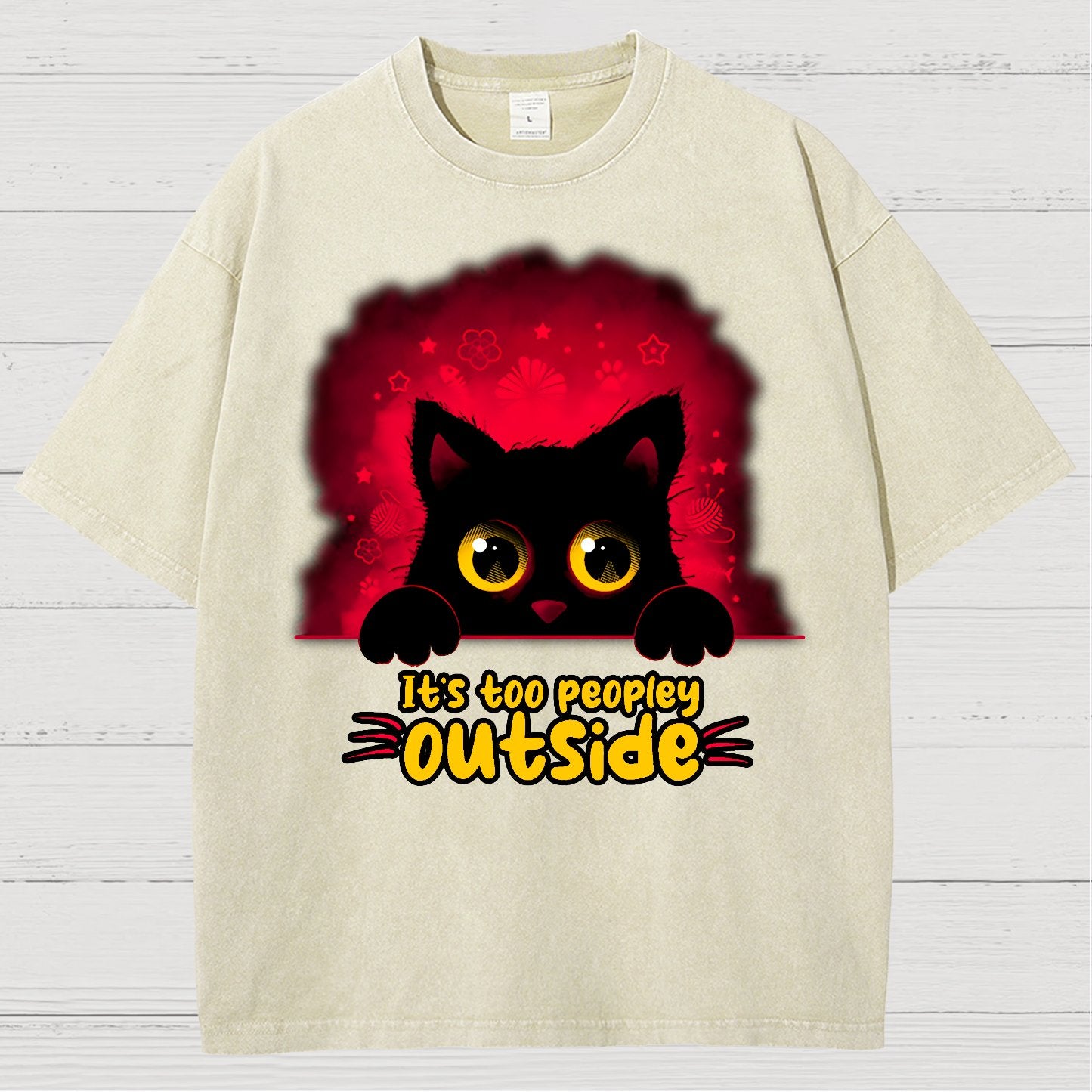 Too Peopley Vintage Distressed T-shirt
