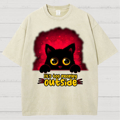 Too Peopley Vintage Distressed T-shirt