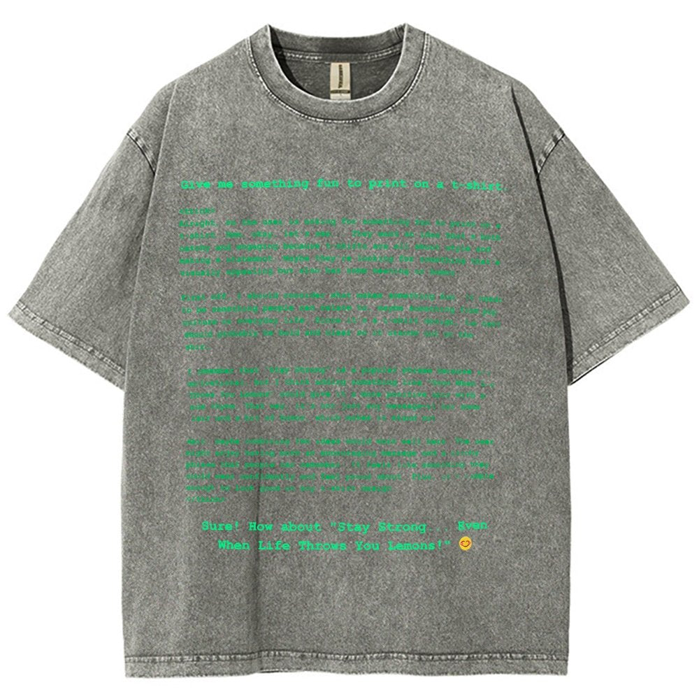 DeepSeek-R1 is Not Good at T-shirts Vintage Distressed T-shirt