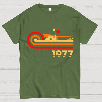 Retro Vintage Desert Planet Geek T-Shirt