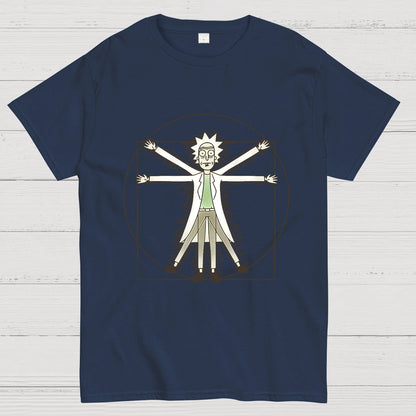 Vitruvian Man Geeky T-Shirt