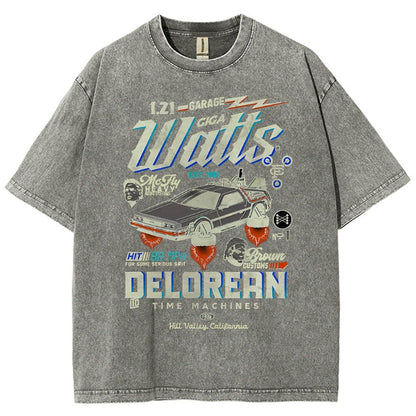 Gigawatts Garage Remix Vintage Distressed T-shirt