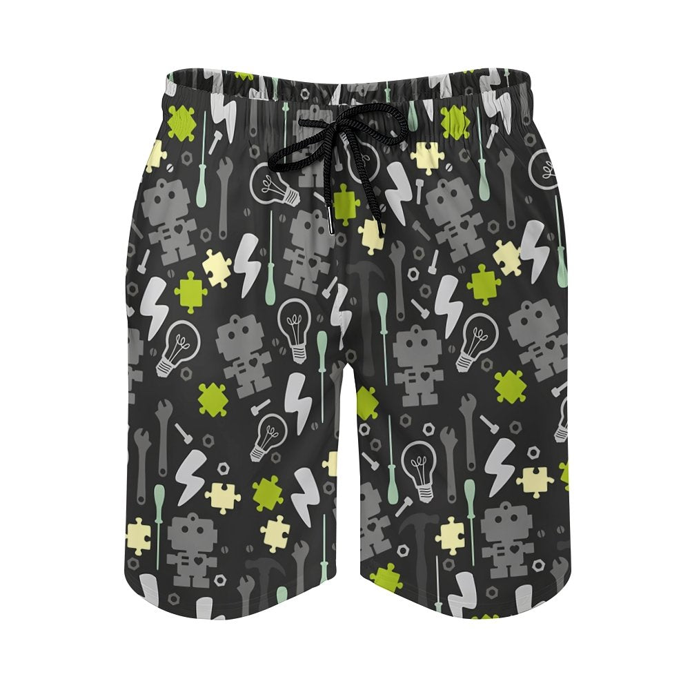 Robot Maintenance Geek Shorts