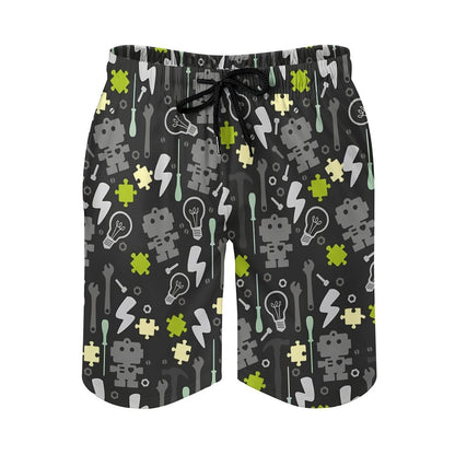 Robot Maintenance Geek Shorts