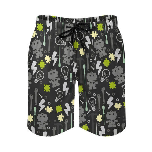 Robot Maintenance Geek Shorts