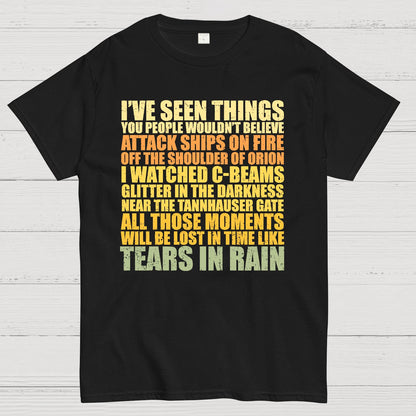 Tears In Rain Geek T-Shirt