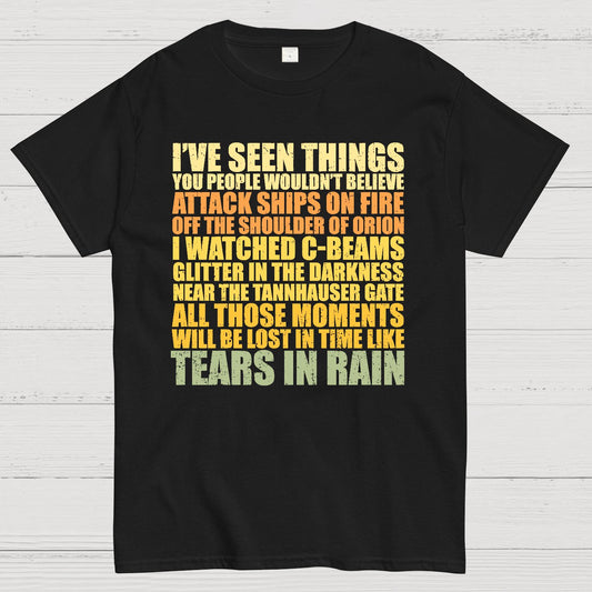 Tears In Rain Geek T-Shirt