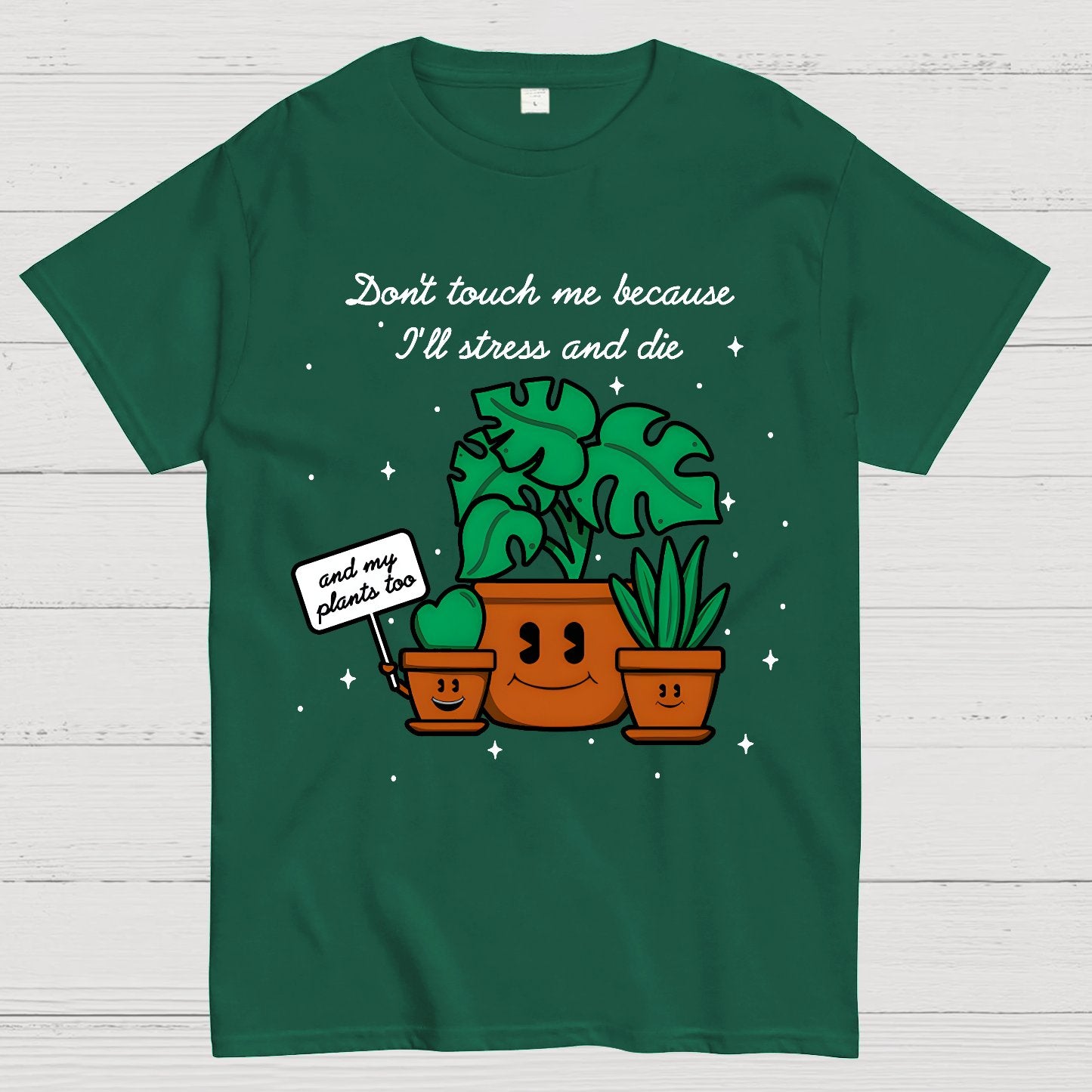 Stress And Die Geek T-Shirt