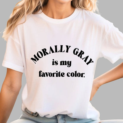 Morally Gray Classic Geek T-Shirt