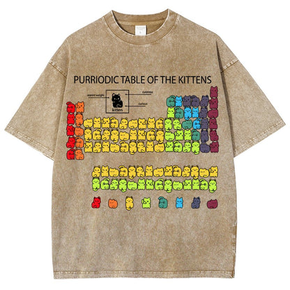 Kitten's Delicious Table Vintage Distressed T-shirt