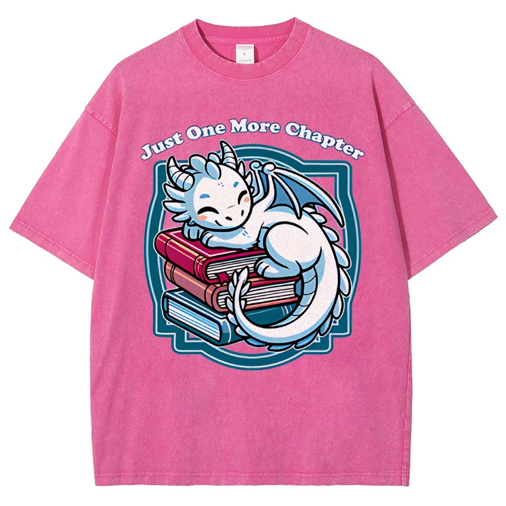 Just One More Chapter Vintage Distressed T-shirt