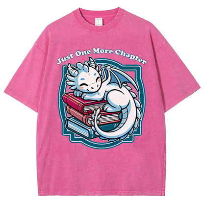 Just One More Chapter Vintage Distressed T-shirt
