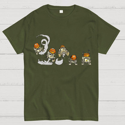 Panic Robot Geek T-Shirt