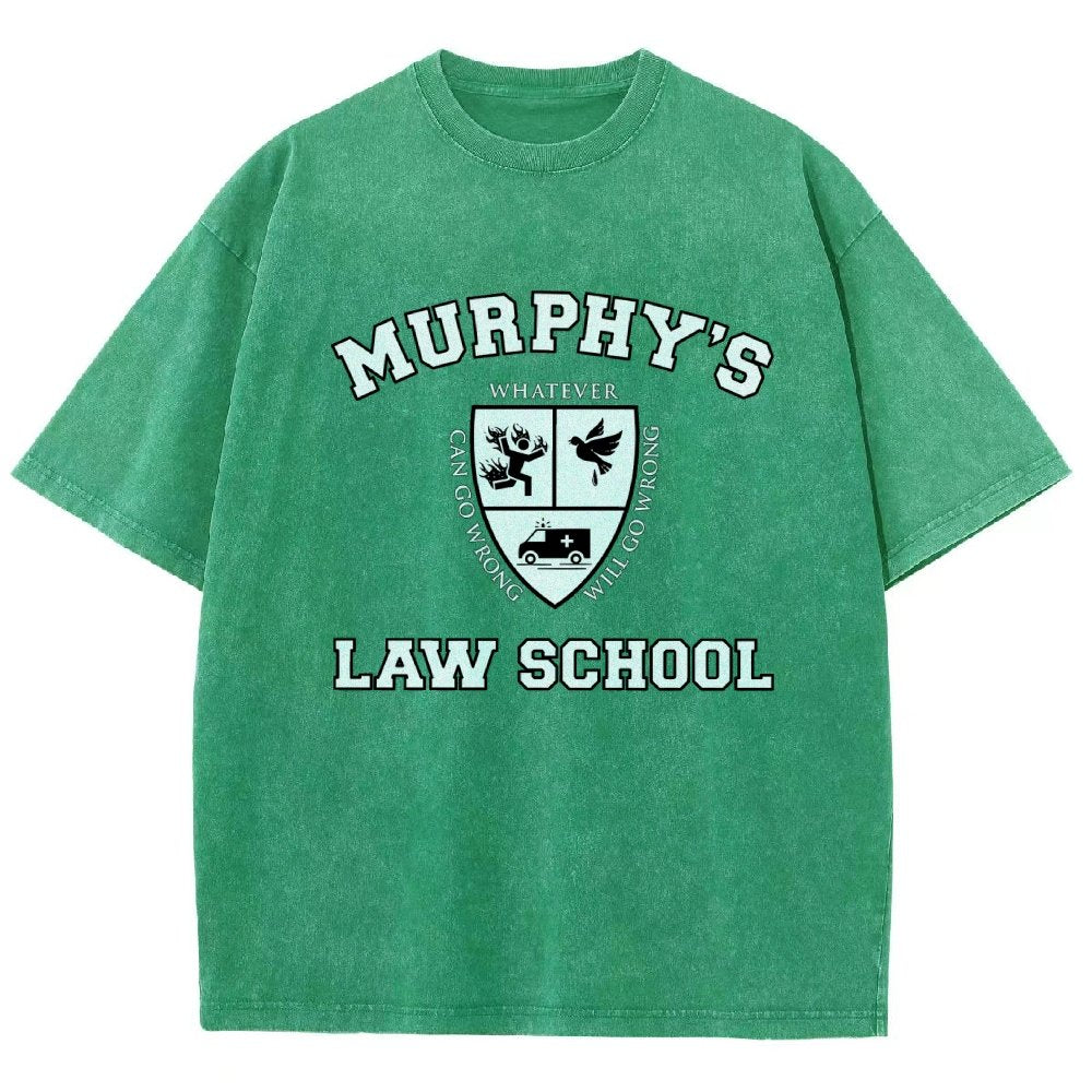 Murphy's Law School Vintage Distressed T-shirt