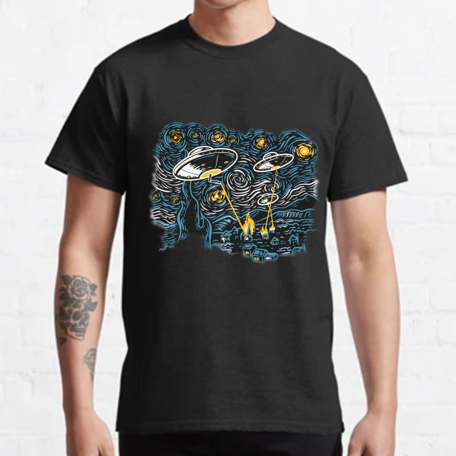 STARRY INVASION Nerdy T-Shirt