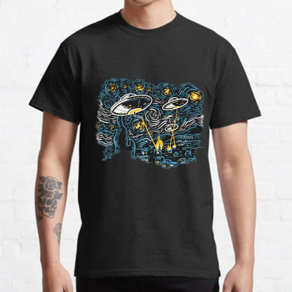 STARRY INVASION Nerdy T-Shirt