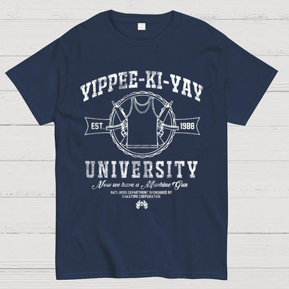 Yippee-Ki-Yay University Geek T-Shirt