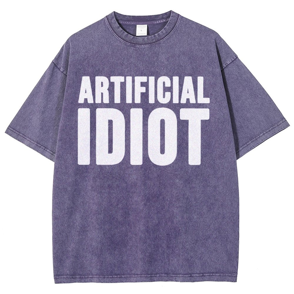 Artificial Idiot Vintage Distressed T-shirt