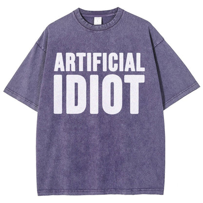 Artificial Idiot Vintage Distressed T-shirt