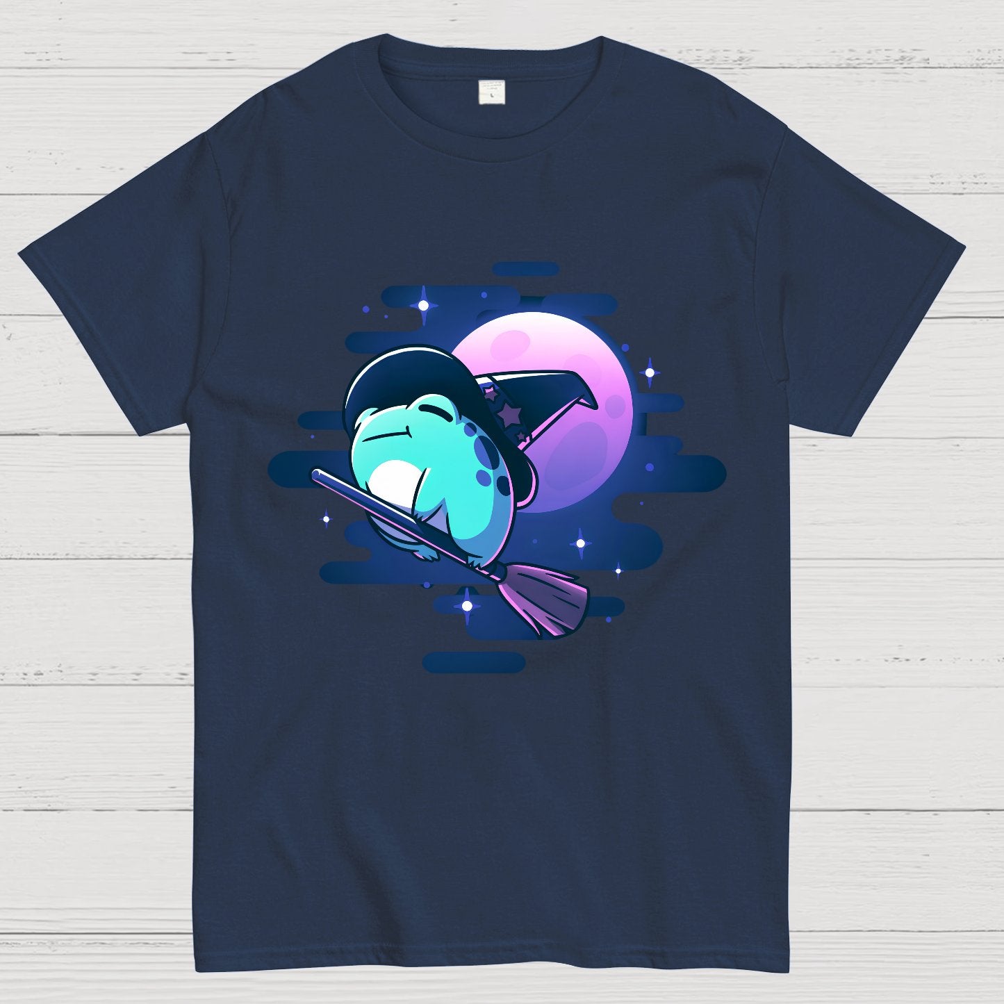 Halloween Frog Witch Geek T-Shirt