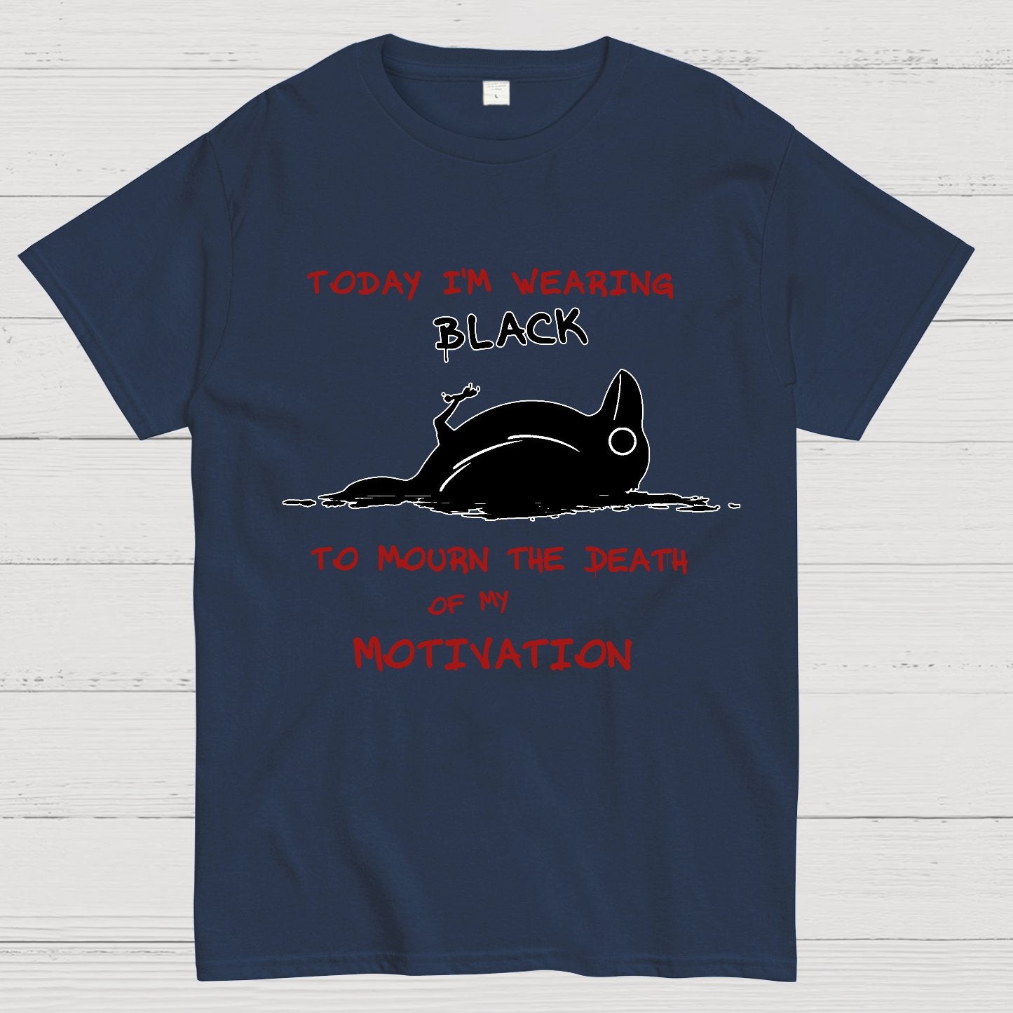 Today I'm wearing black Geek T-Shirt