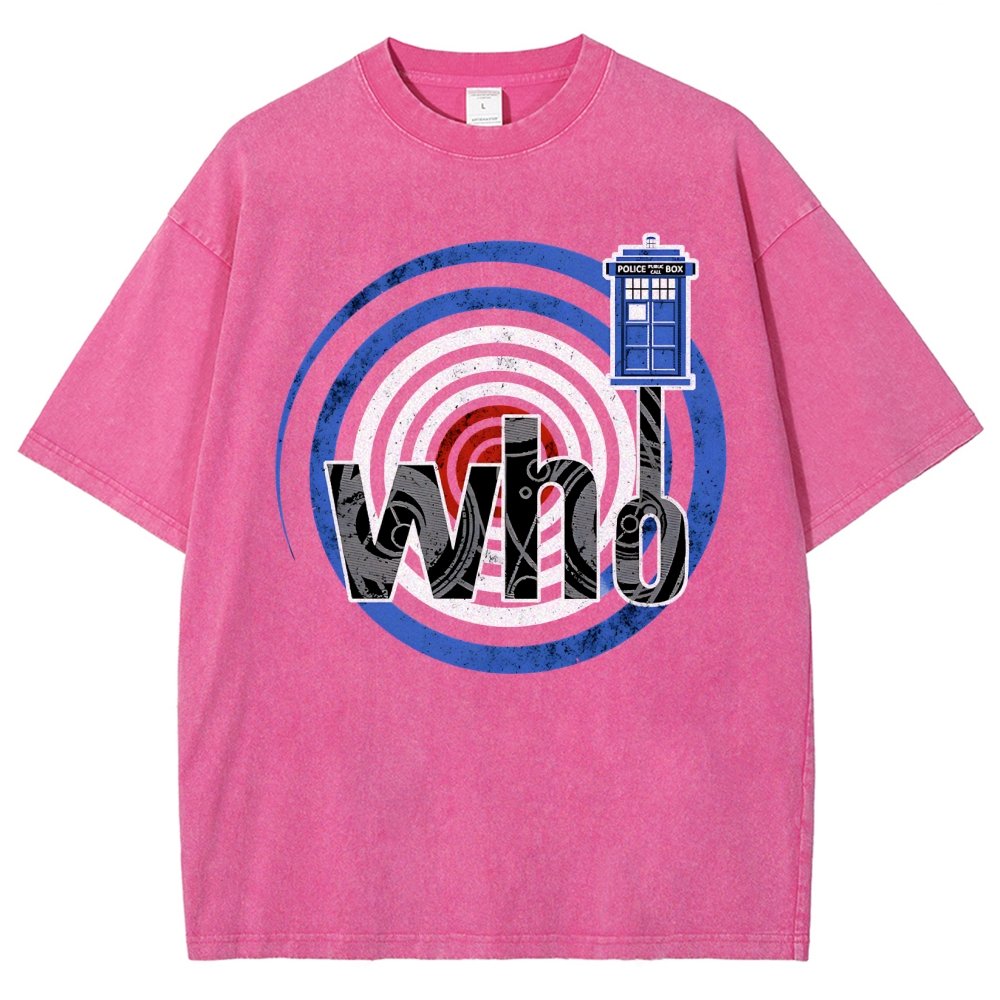 Wibbly Wobbly Song Machine Vintage Distressed T-shirt