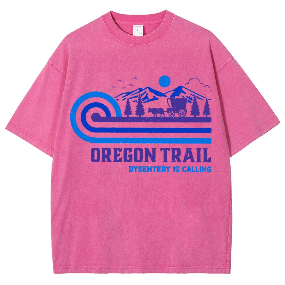 Vintage Oregon Trail Vintage Distressed T-shirt