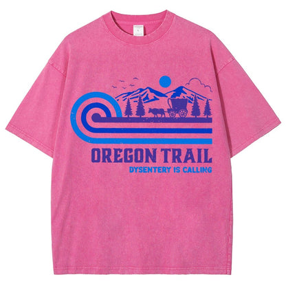 Vintage Oregon Trail Vintage Distressed T-shirt
