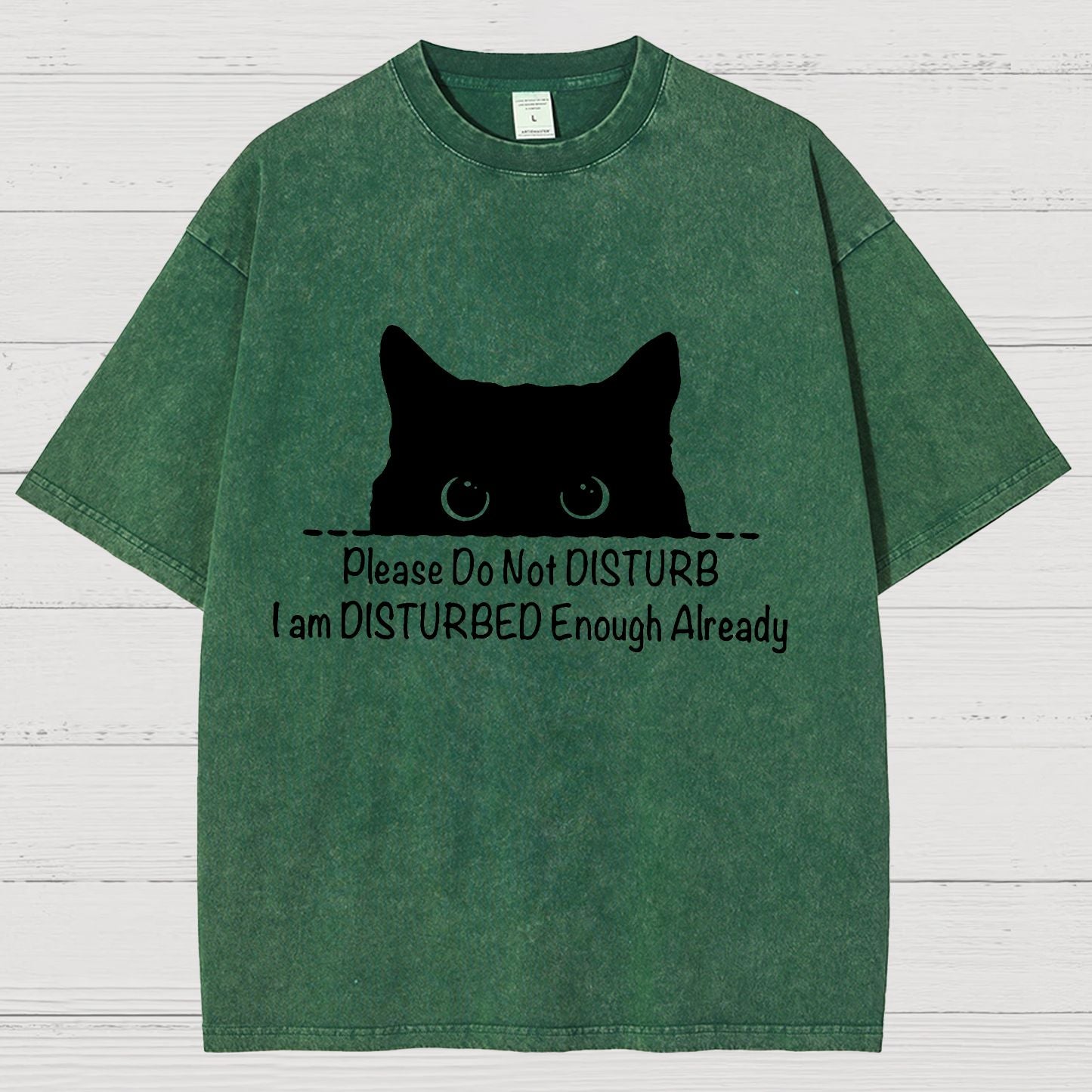 Please Do Not Disturb Vintage Distressed T-shirt