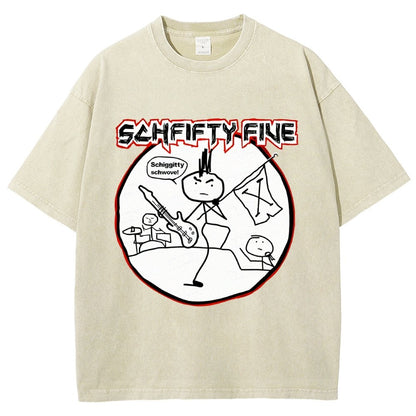 Schfifty Five Vintage Distressed T-shirt