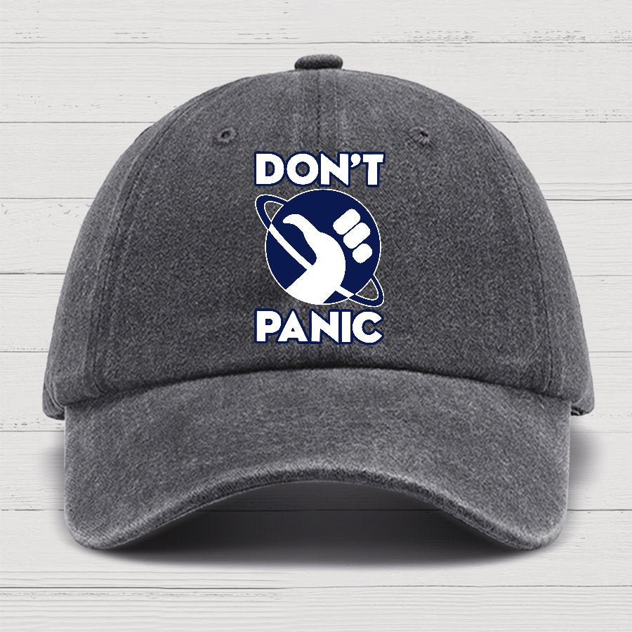 Don't Panic Cotton Hat