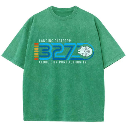 Landing Platform 327 Vintage Distressed T-shirt