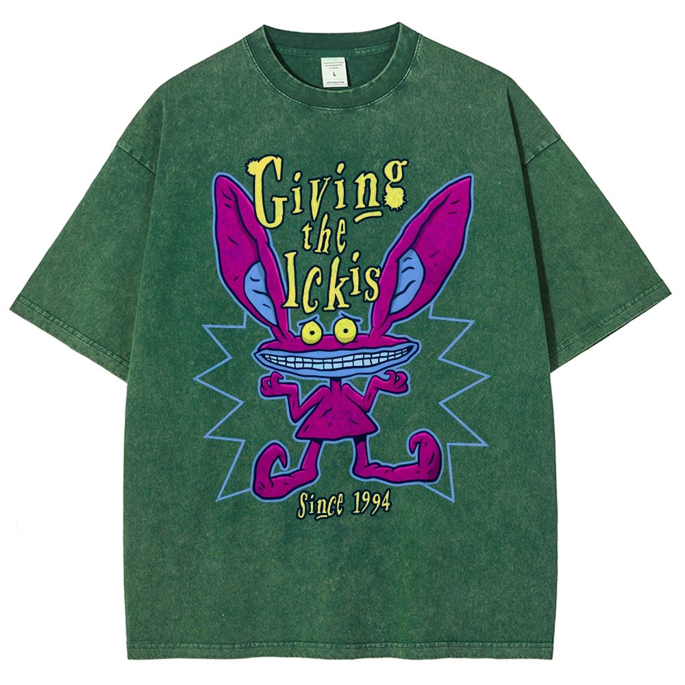 Giving The Ickis Vintage Distressed T-shirt