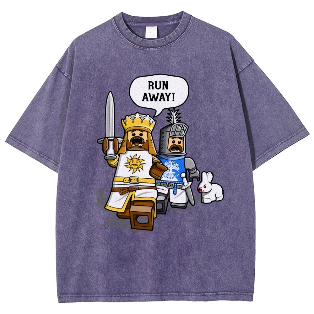 The Cowardly King Vintage Distressed T-shirt