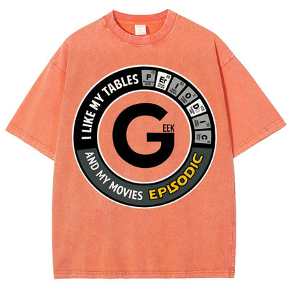 Nerdy and Proud Vintage Distressed T-shirt