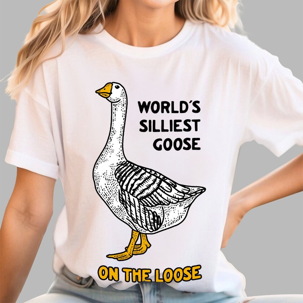 World's Silliest Goose Geek T-Shirt