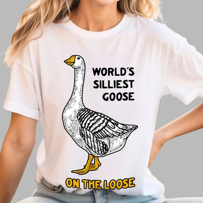 World's Silliest Goose Geek T-Shirt
