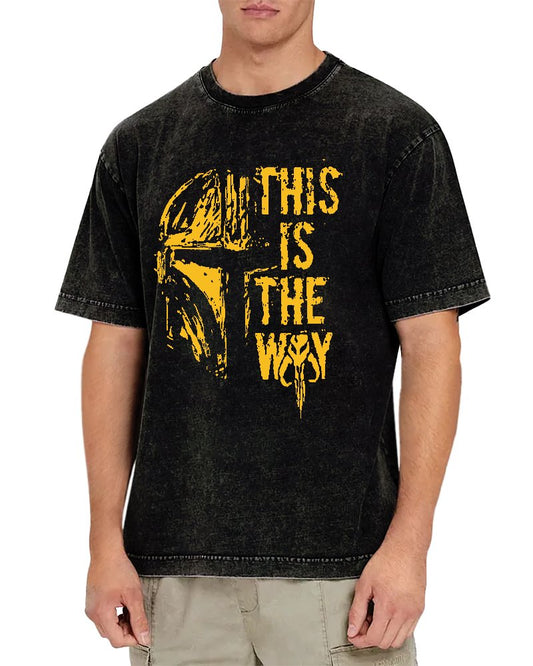 This Is The Path Vintage Distressed T-shirt