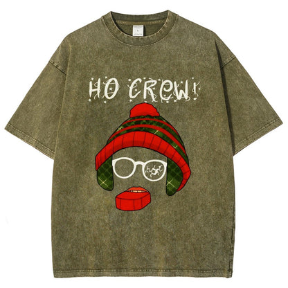 Ho Crew Oh Fudge Holiday Vintage Distressed T-shirt