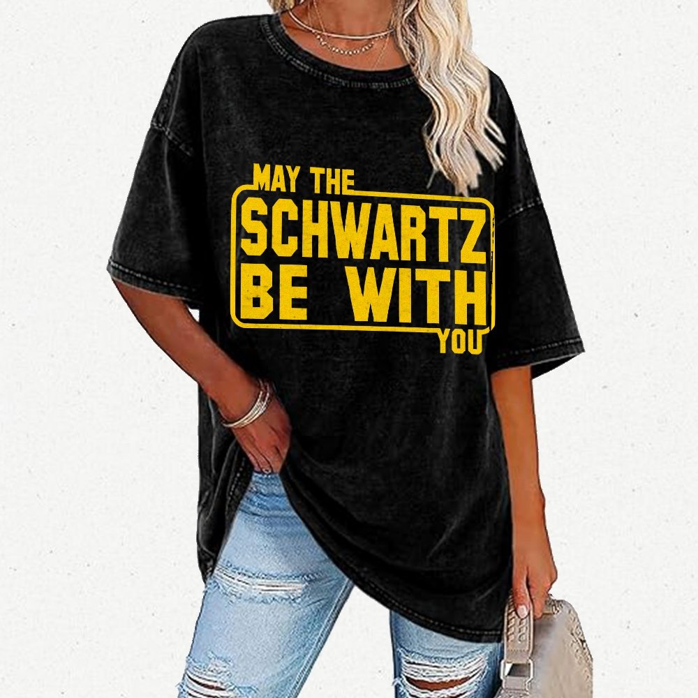 The Funny Force Vintage Distressed T-shirt