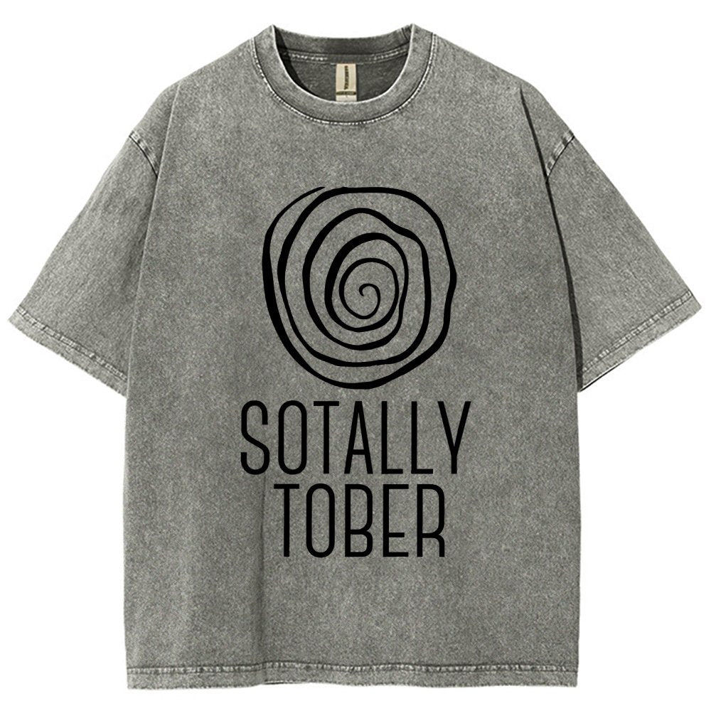 Sotally Tober Vintage Distressed T-shirt