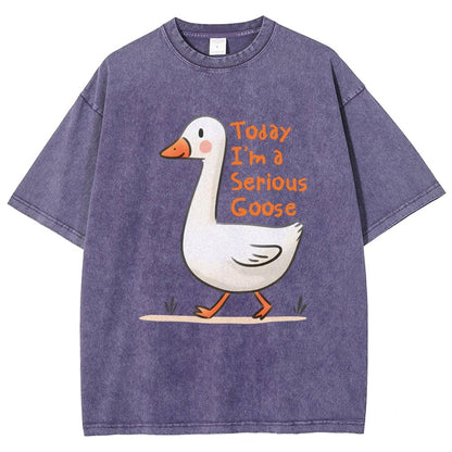 Today I’m A Serious Goose Vintage Distressed T-shirt