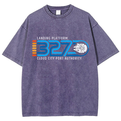 Landing Platform 327 Vintage Distressed T-shirt